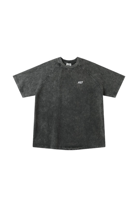 Aly Good Vibes - "Peace Out" Tee (Dark Grey)