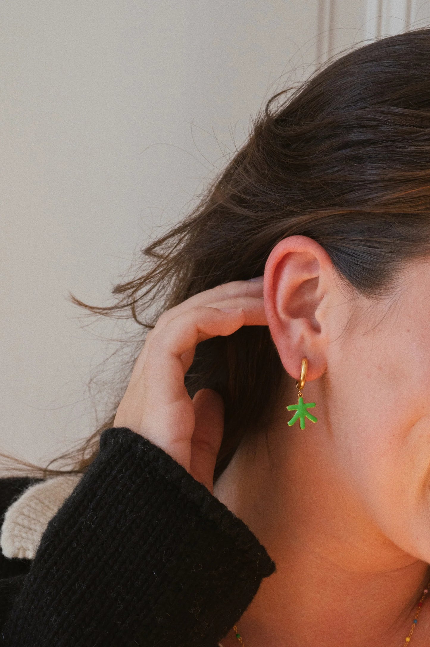 Matter Matters Universe / Jupiter Earrings • Green