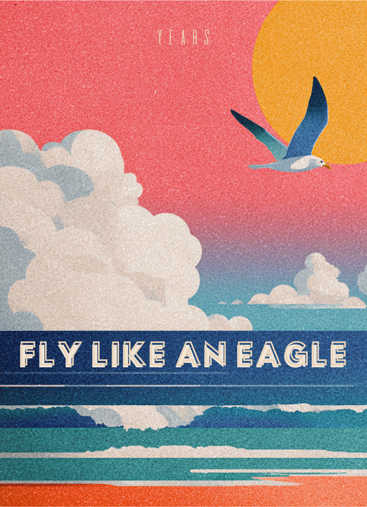 YEARS Postcards - Fly Like An Eagle