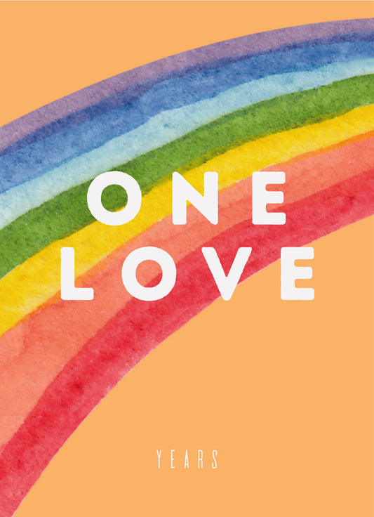 YEARS Postcards - ONE LOVE