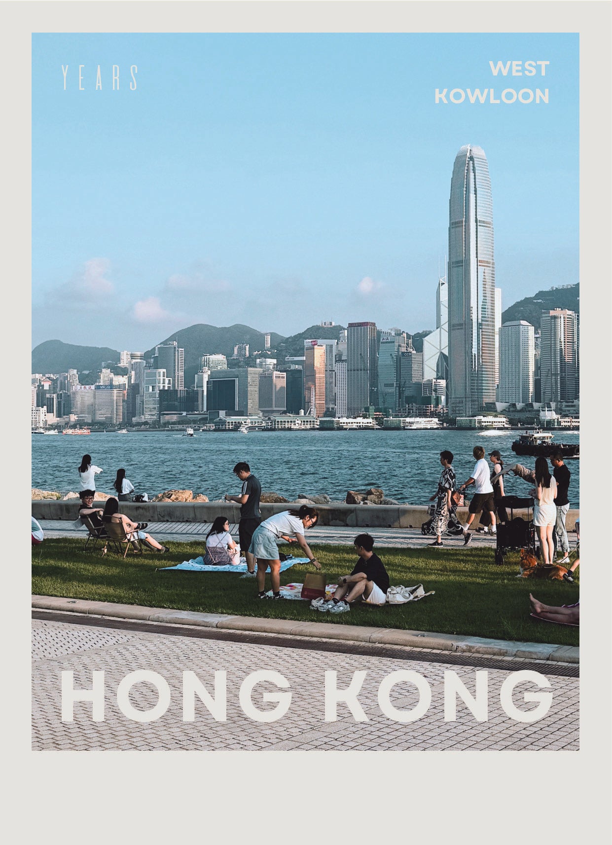 YEARS Postcards - WEST KOWLOON