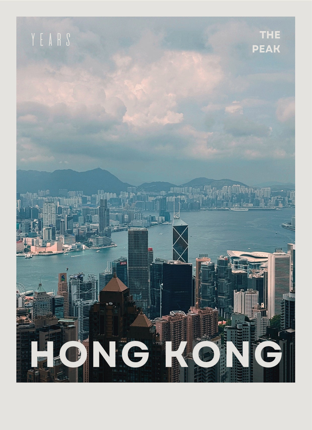 YEARS Postcards - THE PEAK