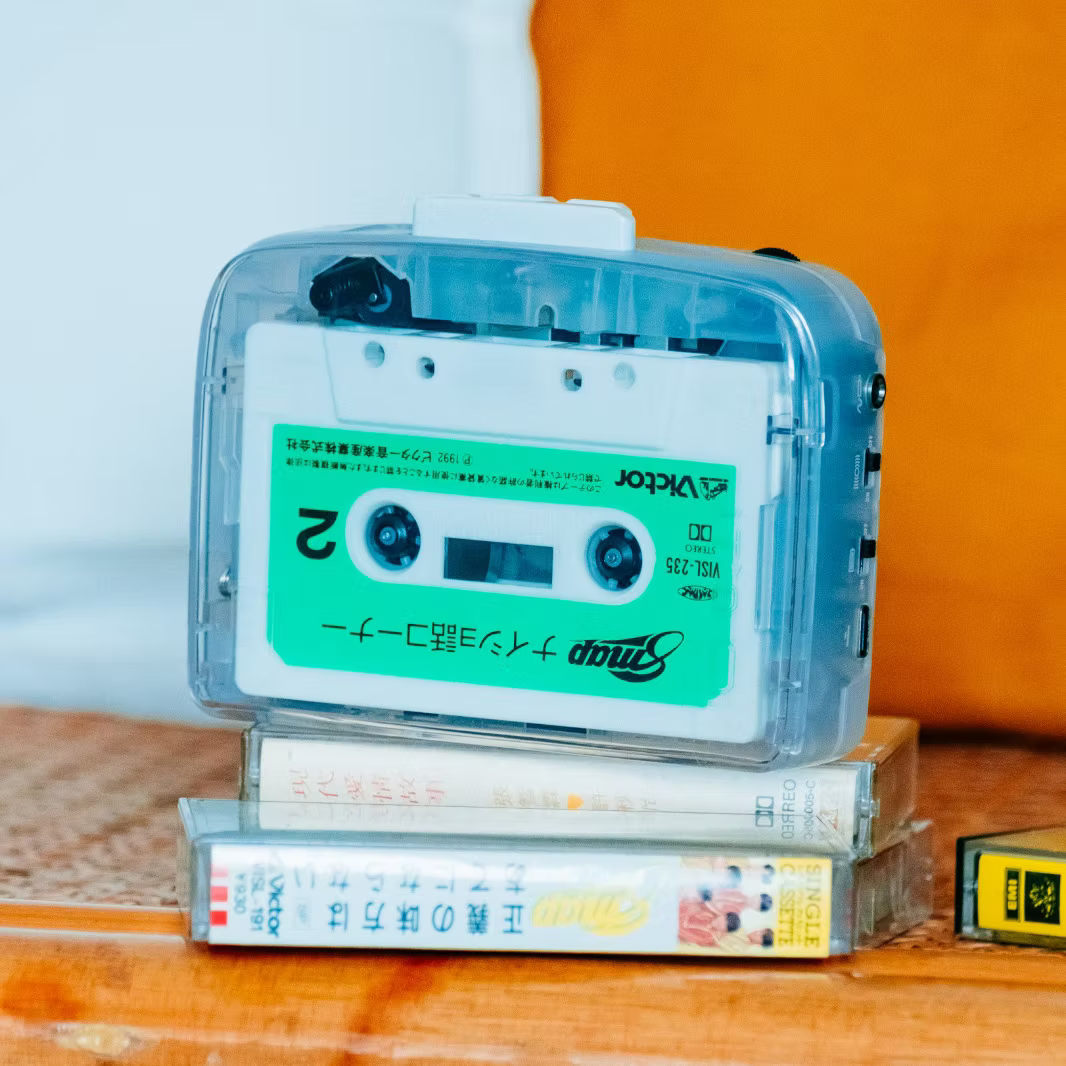 NINM LAB - IT'S OK TOO Bluetooth 5.0 Stereo Cassette Player