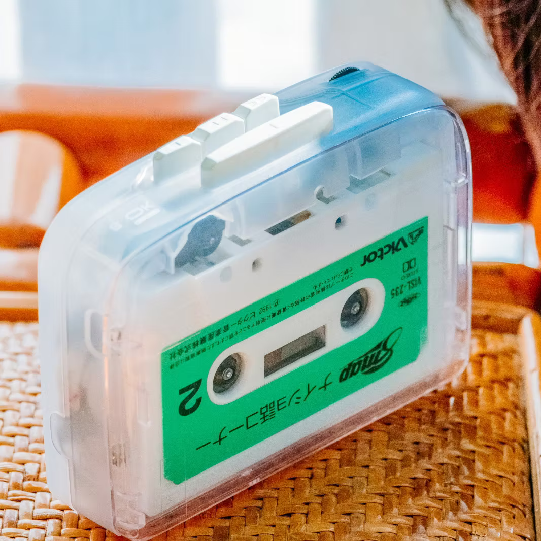 NINM LAB - IT'S OK TOO Bluetooth 5.0 Stereo Cassette Player
