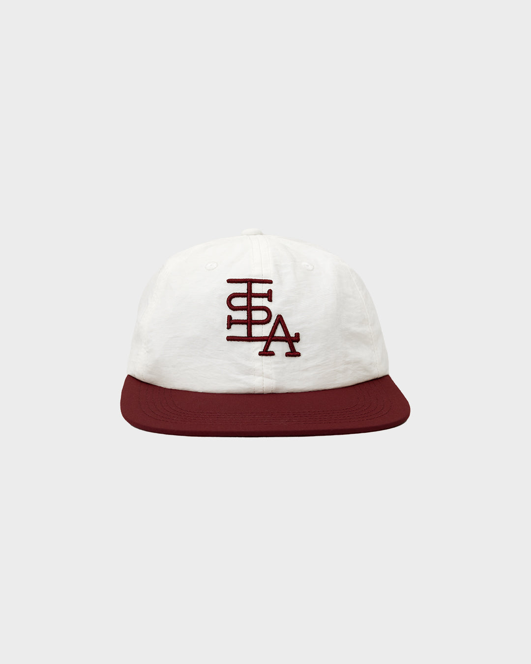 ISLA Ball Cap (Burgundy/ White)