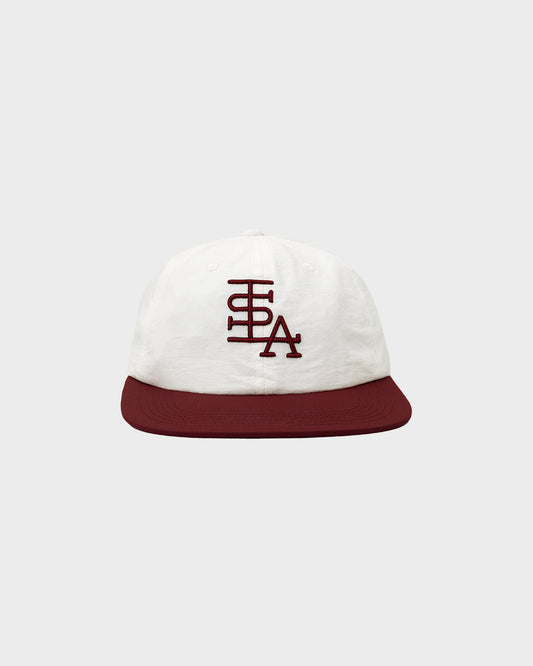 ISLA Ball Cap (Burgundy/ White)