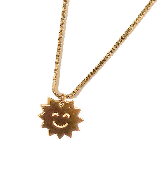Matter Matters Behind the Smile Necklace • Gold