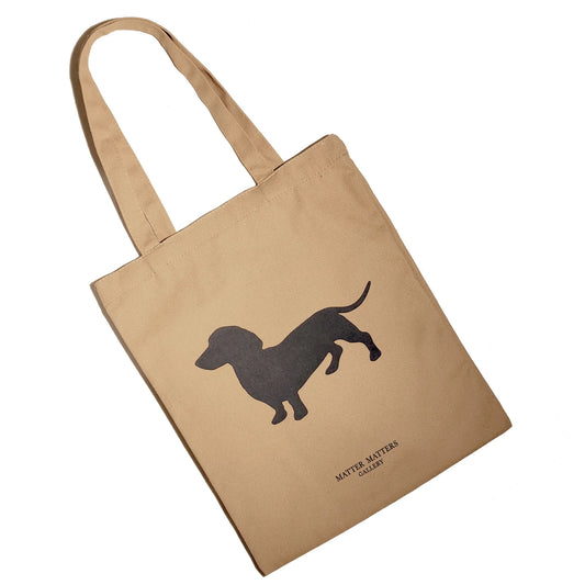 Matter Matters Dog • Brown/ Tote Bag