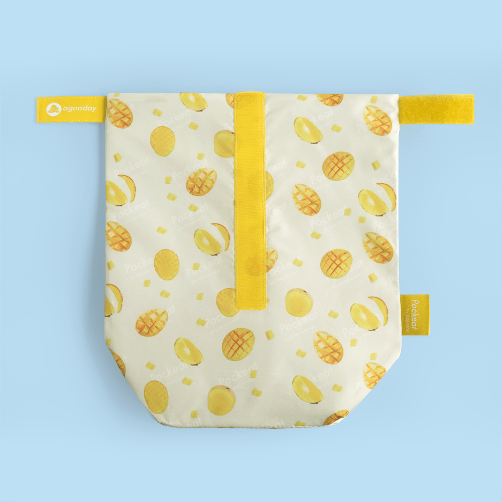 好日子 Pockeat 食物袋 (芒果) | Agooday Reusable Food Storage Bag (Mango)