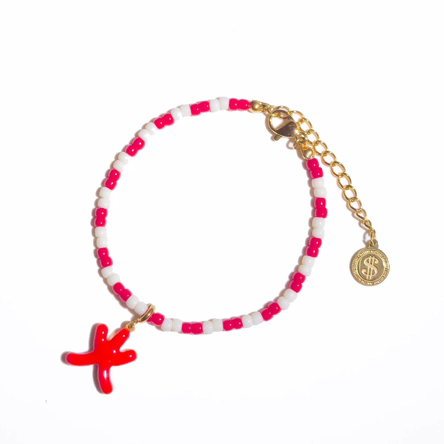 Matter Matters Five Elements / Fire Bracelet • Red & Pink