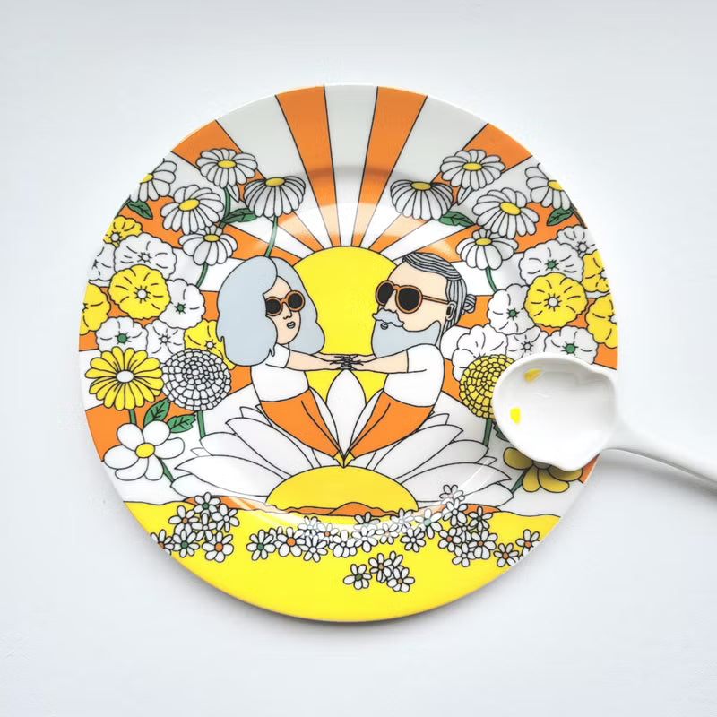 malut | 愛花家庭 - 瓷碟
