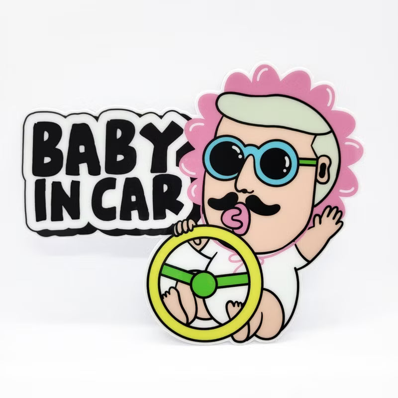 malut | Baby in Car 車上有寶寶 - Car Sticker 車貼