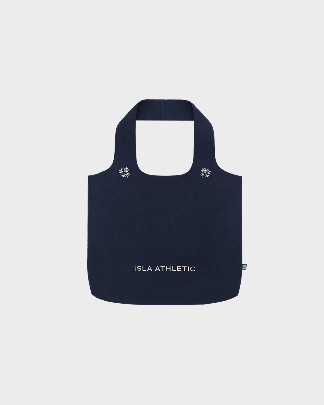 ISLA Packable Crest Tote (2-tone Navy)