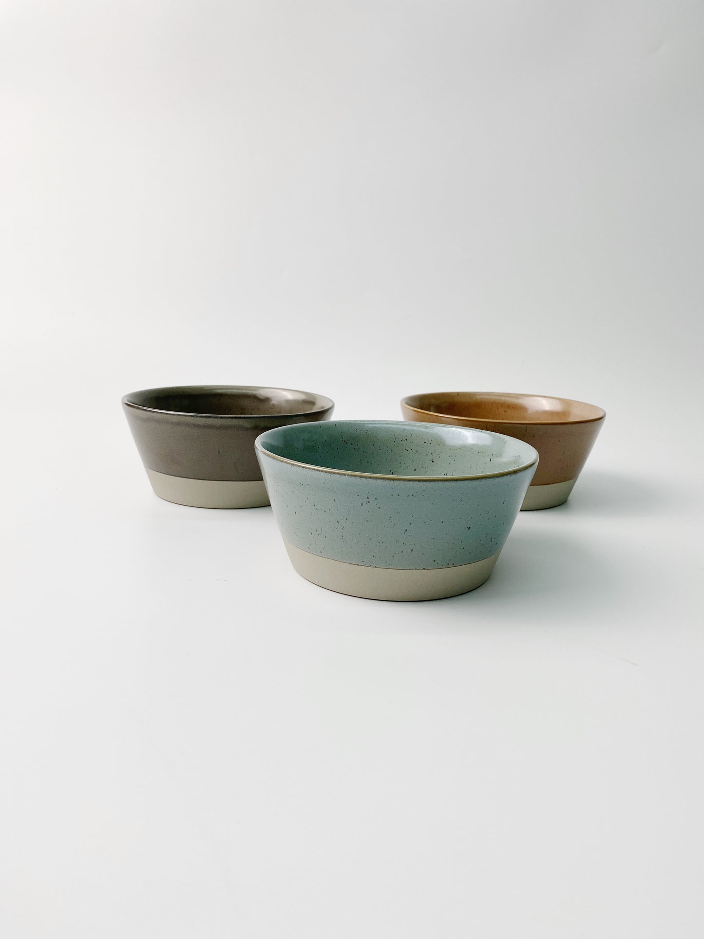 日本製美濃燒 陶瓷飯碗套裝|  Japanese Mino Ware Rice Bowl Set (Set of 3)