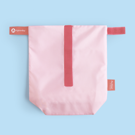 好日子 Pockeat 食物袋 (粉紅色) | Agooday Reusable Food Storage Bag (Pink)