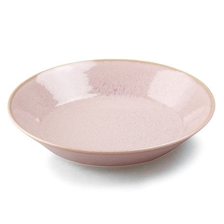 日本製美濃燒 簡約粉紅色陶瓷碟 | Japanese Mino Ware Everyday Pink Ceramic Plate