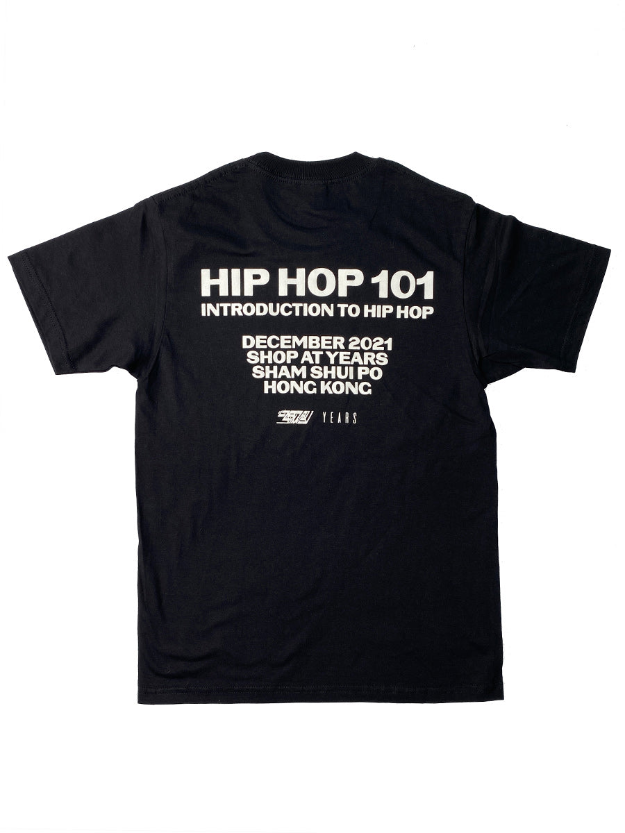 Hip Hop 101 Tee DJing 新界(Black)