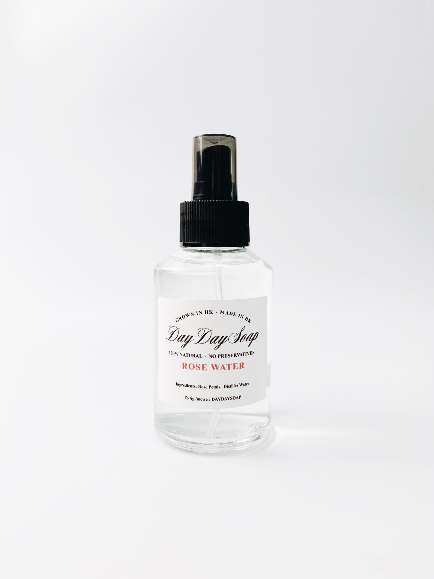 日日梘有機玫瑰花花水純露｜Day Day Soap Organic Rose Water   (150ml)