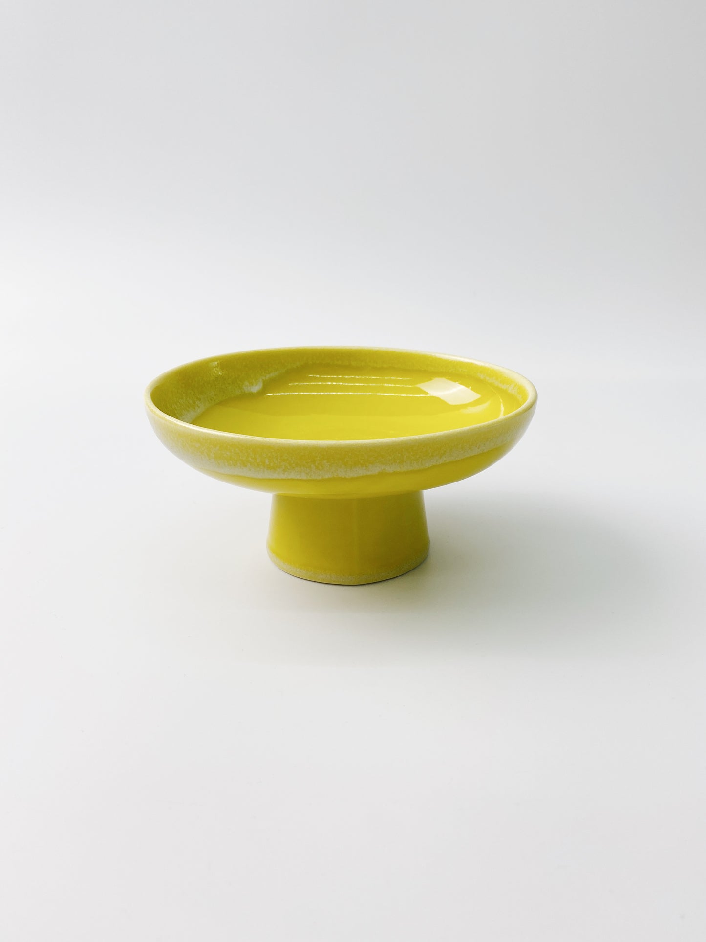日本製美濃燒 陶瓷甜品碗(黃色) | Japanese Mino Ware Ceramic Dessert Bowl (Yellow）