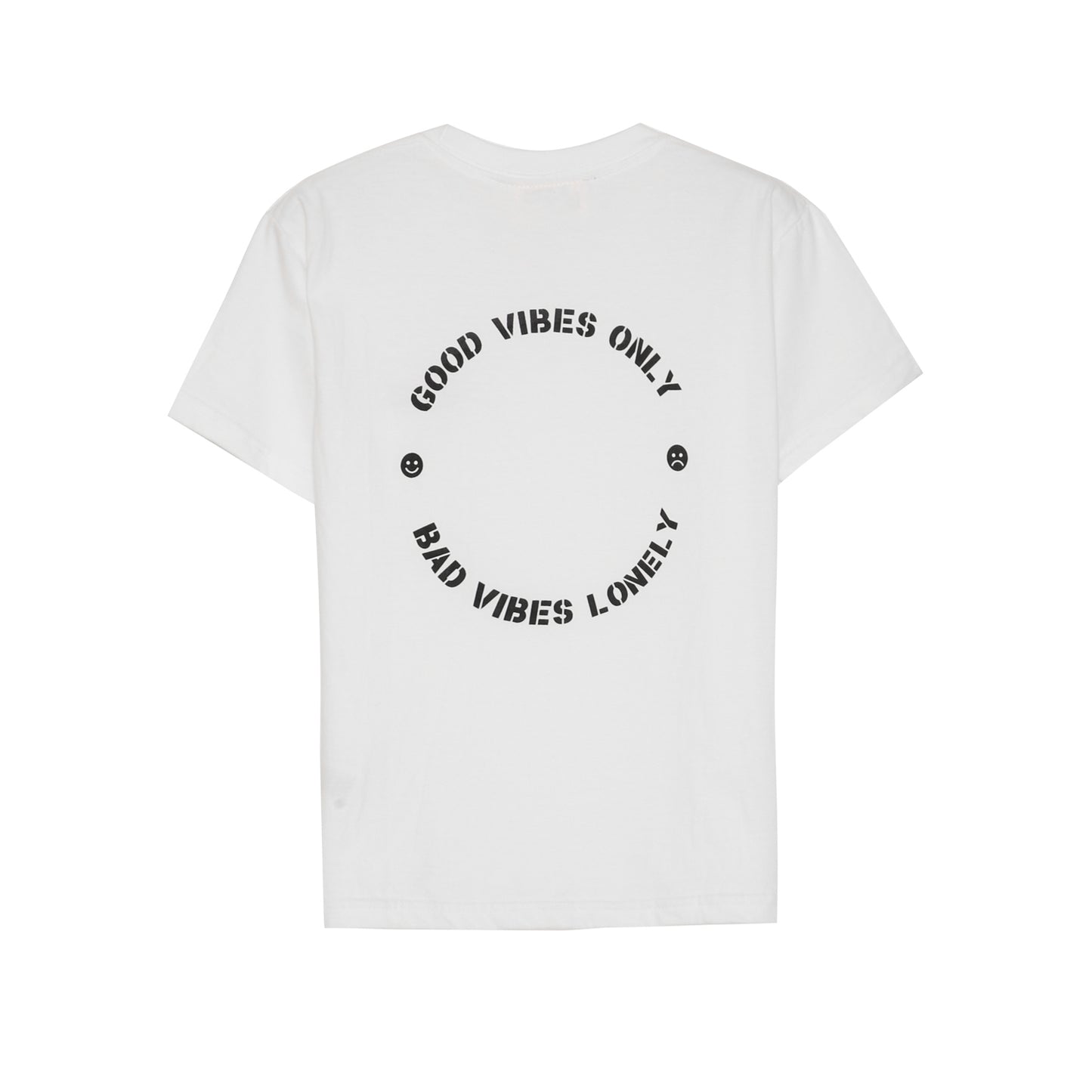 Aly Good Vibes - Bad Vibes Lonely Tee (White) (Kid Size)