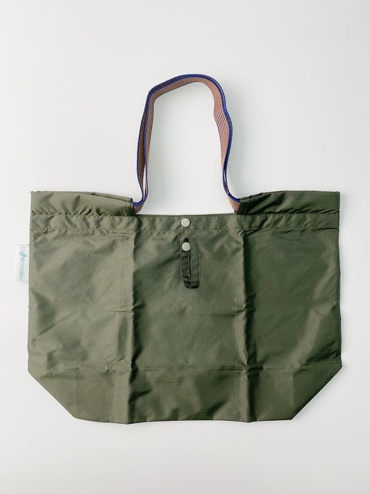 Informal Bag Plain Checkout Bag (Army Green)