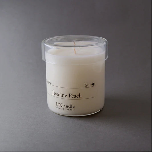 BeCandle No. 84 Jasmine Peach Scented Candle 200g