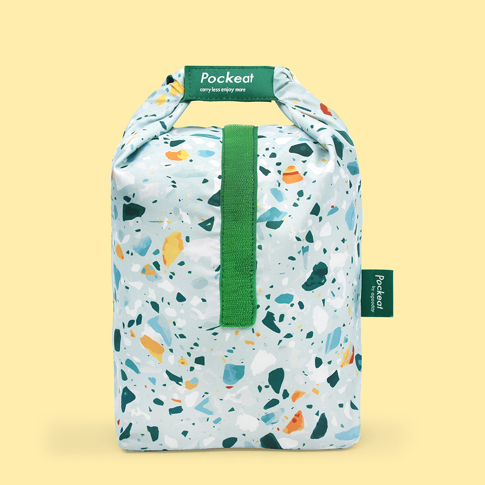 好日子 Pockeat 食物袋 (水磨石) | Agooday Reusable Food Storage Bag (Terrazzo)
