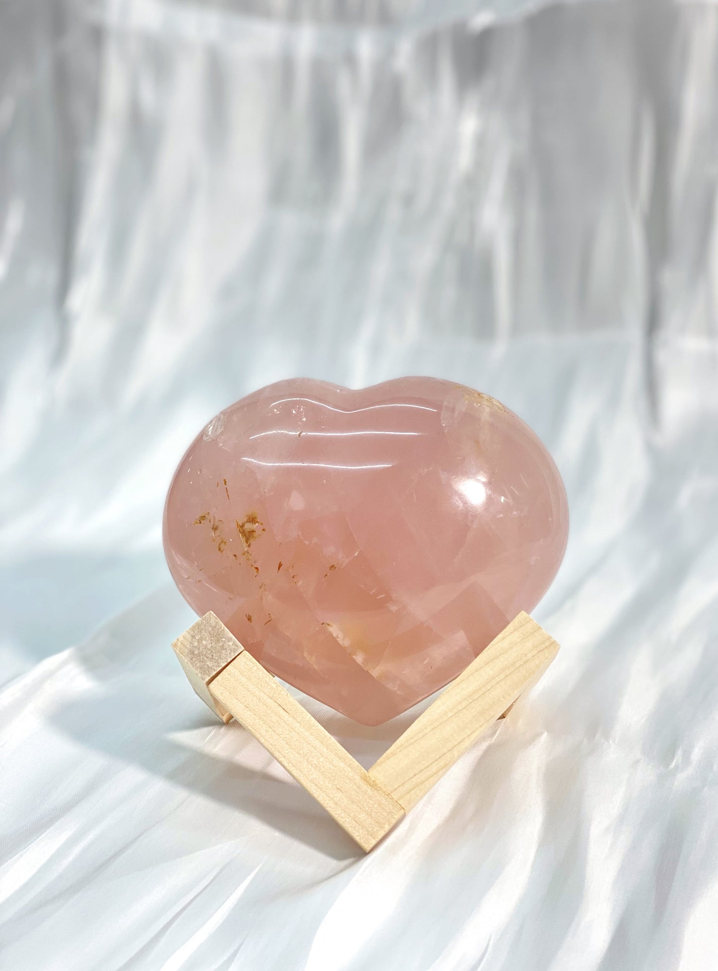 心型粉晶 Heart Rose Quartz 985 grams