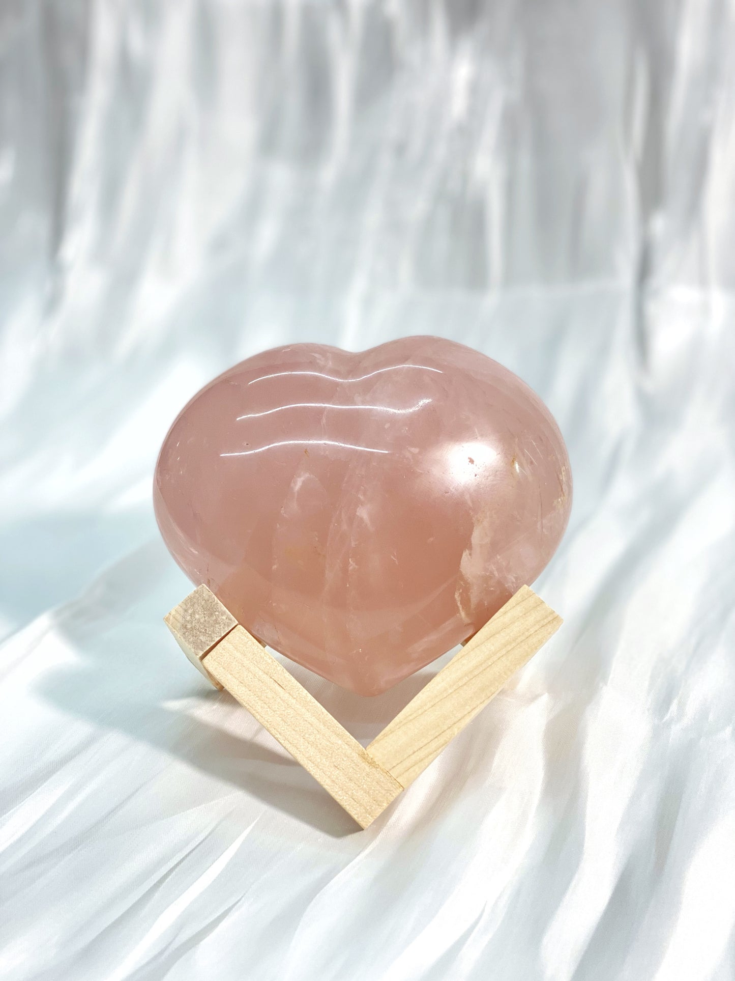心型粉晶 Heart Rose Quartz 985 grams