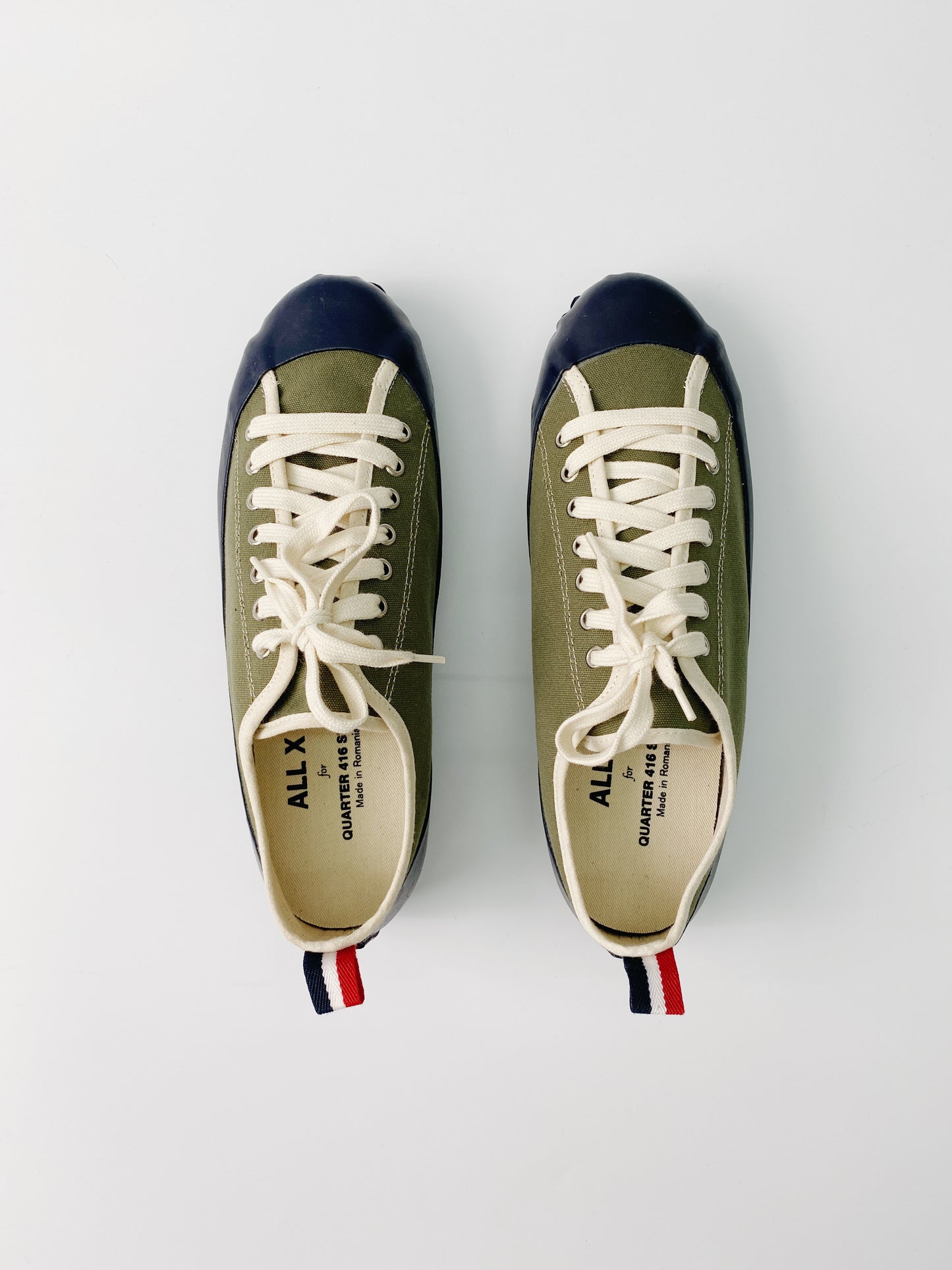 ALLX Marine Low Shoes (Olive/ Navy)