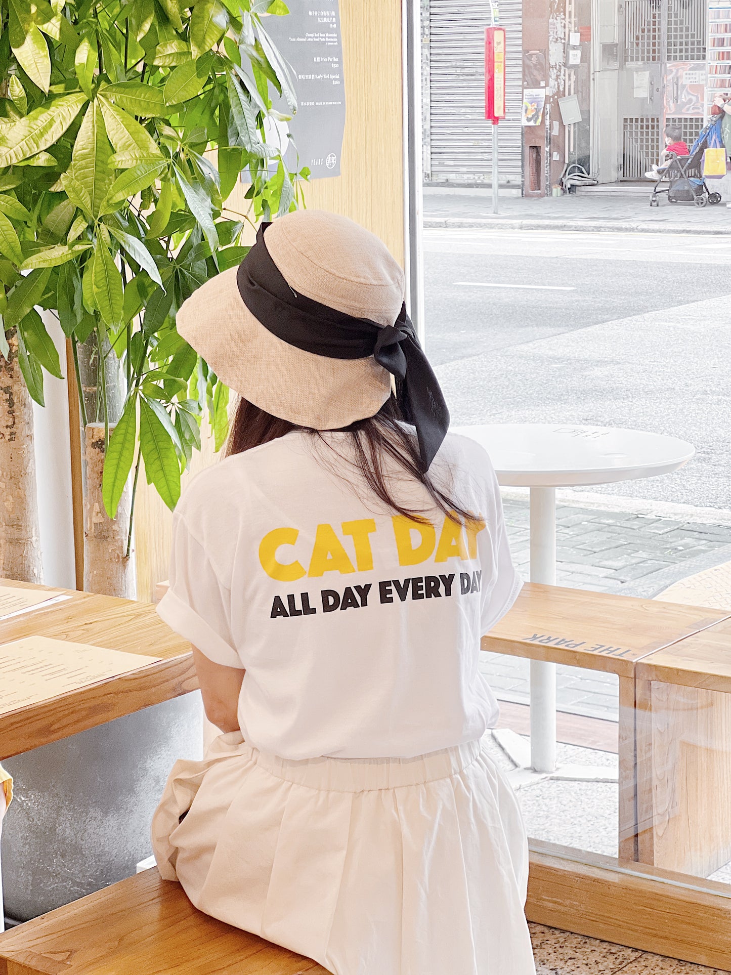 YEARS - "CAT DAY" Tee (White)