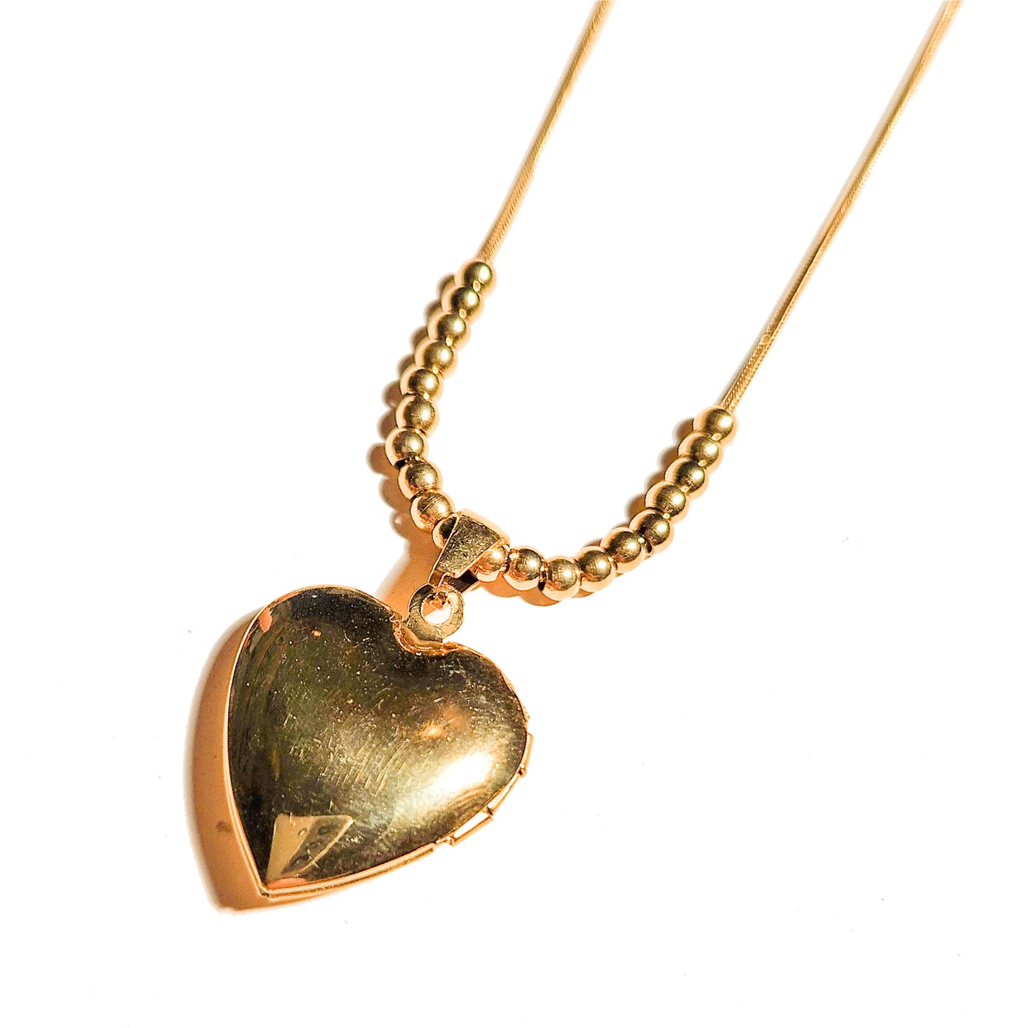 Matter Matters In Your Heart Necklace • Gold