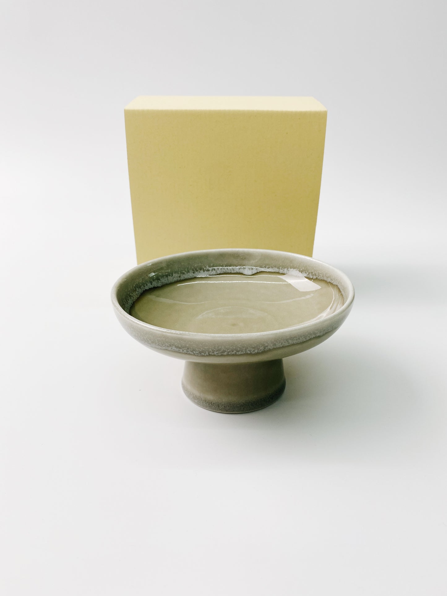 日本製美濃燒 陶瓷甜品碗(灰色) | Japanese Mino Ware Ceramic Dessert Bowl (Grey)