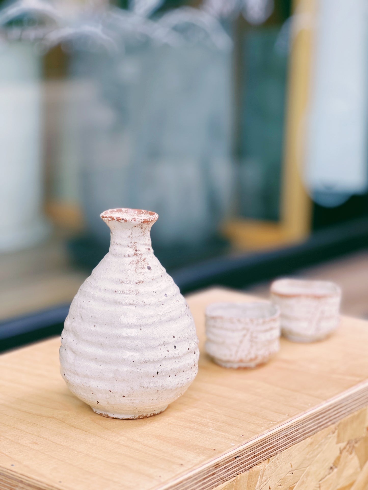 日本手工製 清酒杯套裝 (棕色) | Handmade in Japan Sake Cup Set (Brown)