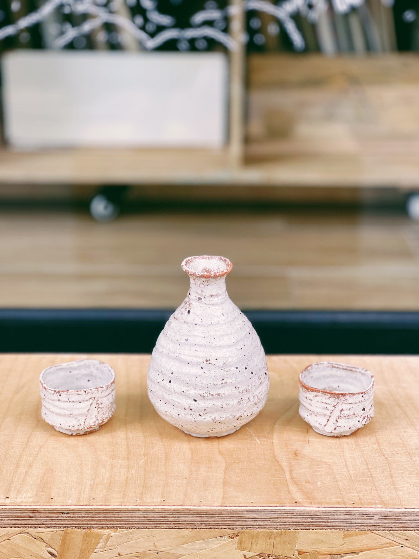 日本手工製 清酒杯套裝 (棕色) | Handmade in Japan Sake Cup Set (Brown)