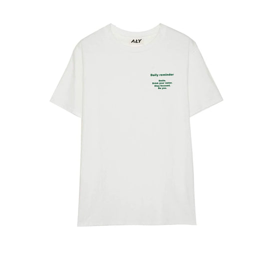 Aly Good Vibes - Daily Reminder Tee (Adult Size)