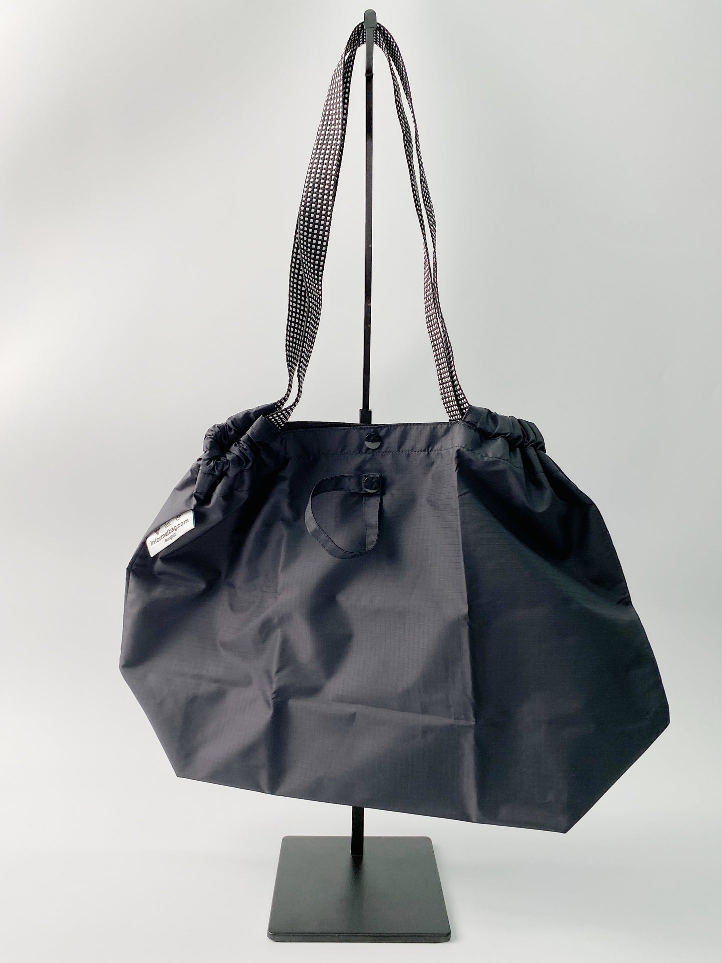 Informal Bag Plain Checkout Bag (Black)