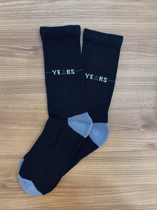 YEARS x ISLA Team Crew Socks (Black)
