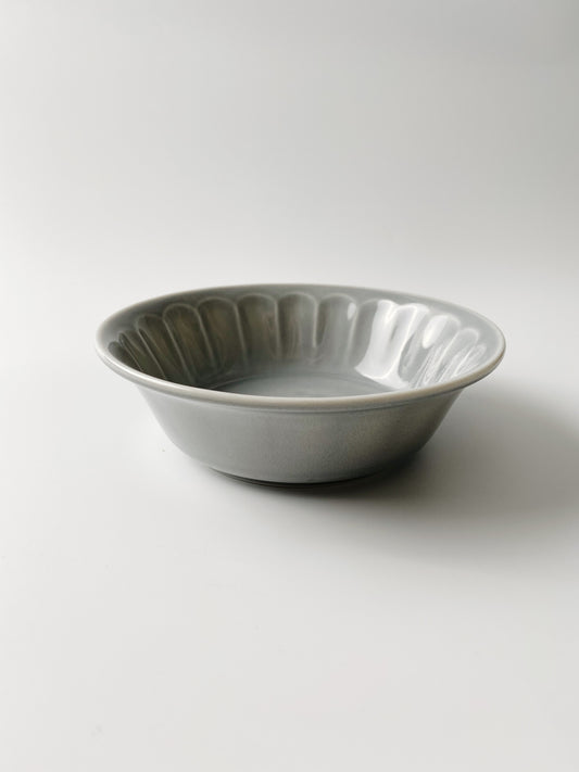 日本製美濃燒 Mebore 陶瓷小碟(灰色)｜Japanese Mino Ware Mebore Plate(Size S)(Grey)