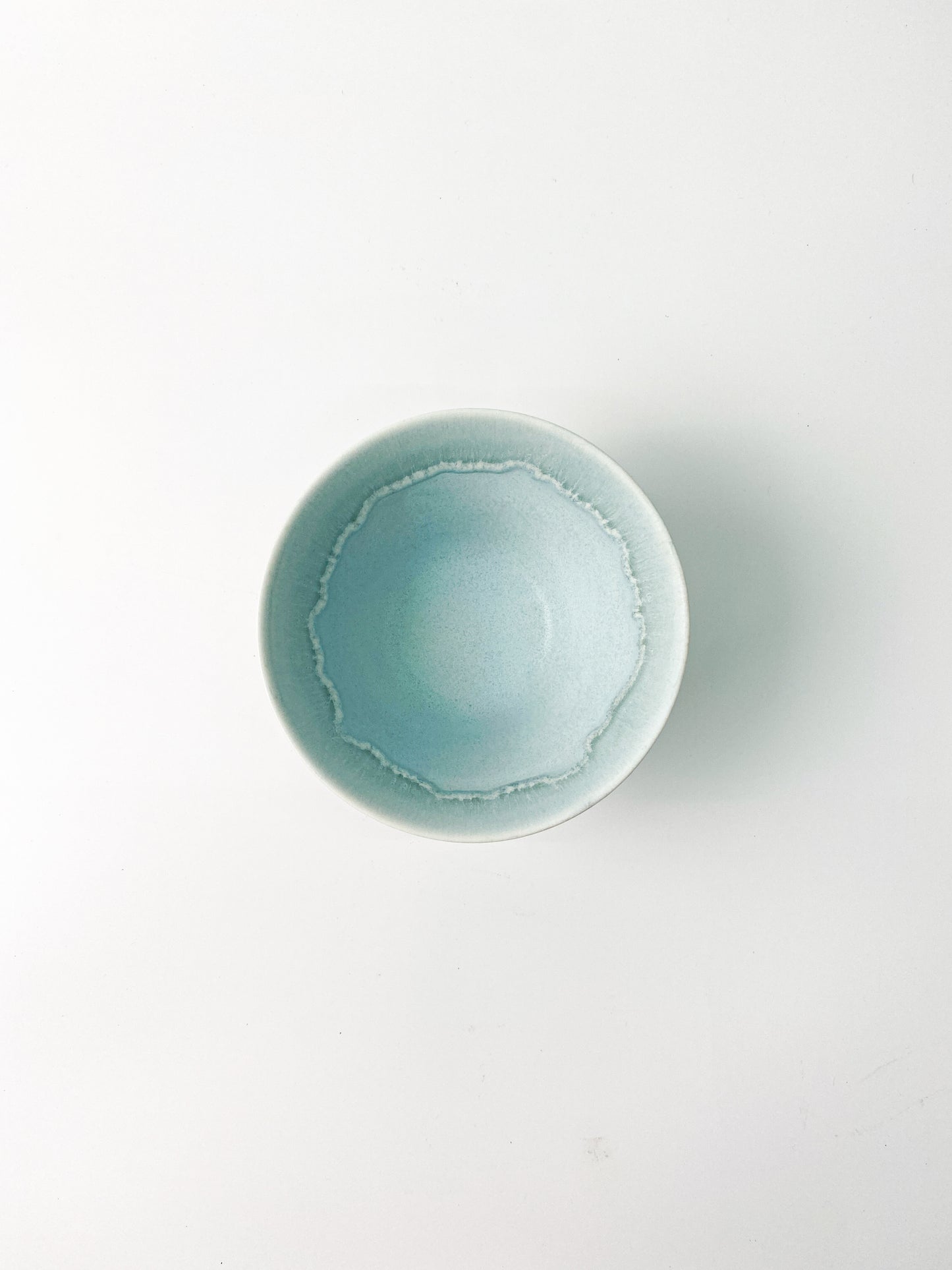 日本製美濃燒 伸光窯粉彩飯碗 (藍粉色) | Japanese Mino Ware Shinko Kiln Pastel Bowl (Blue x Pink)
