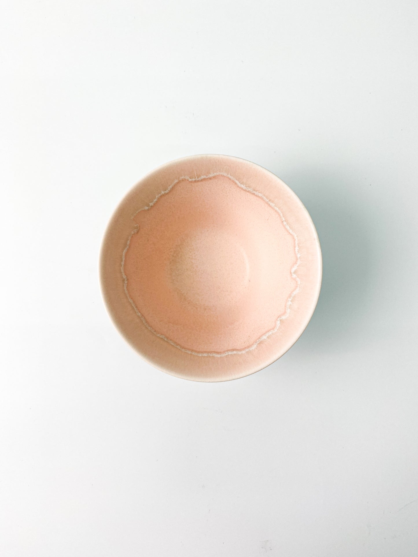 日本製美濃燒 伸光窯粉彩飯碗 (粉藍色) | Japanese Mino Ware Shinko Kiln Pastel Bowl (Pink x Blue)