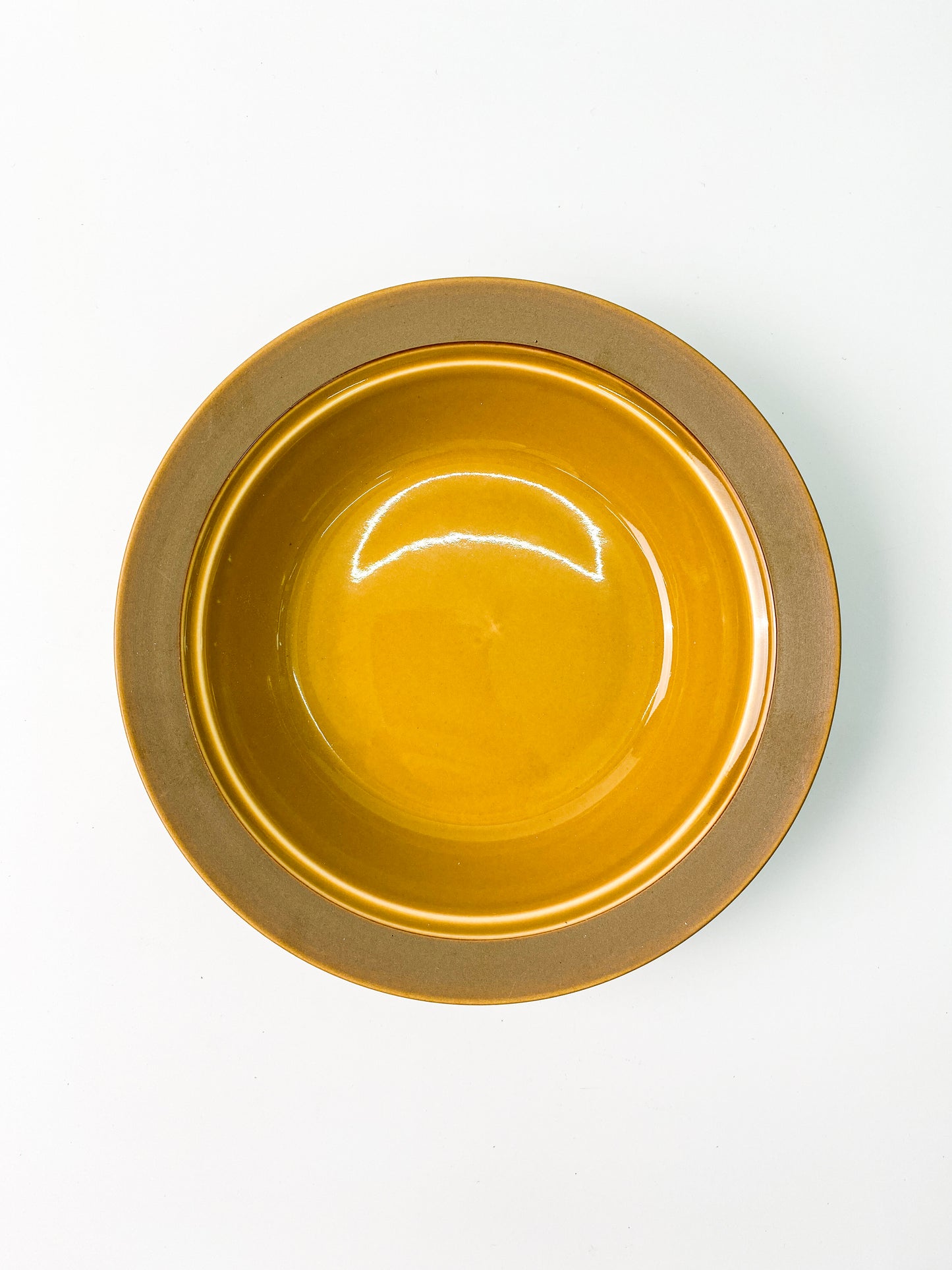 日本製美濃燒 陶瓷圓盤 (蜂蜜琥珀色) | Japanese Mino Ware Ceramic Plate (Honey Amber) (9cm)