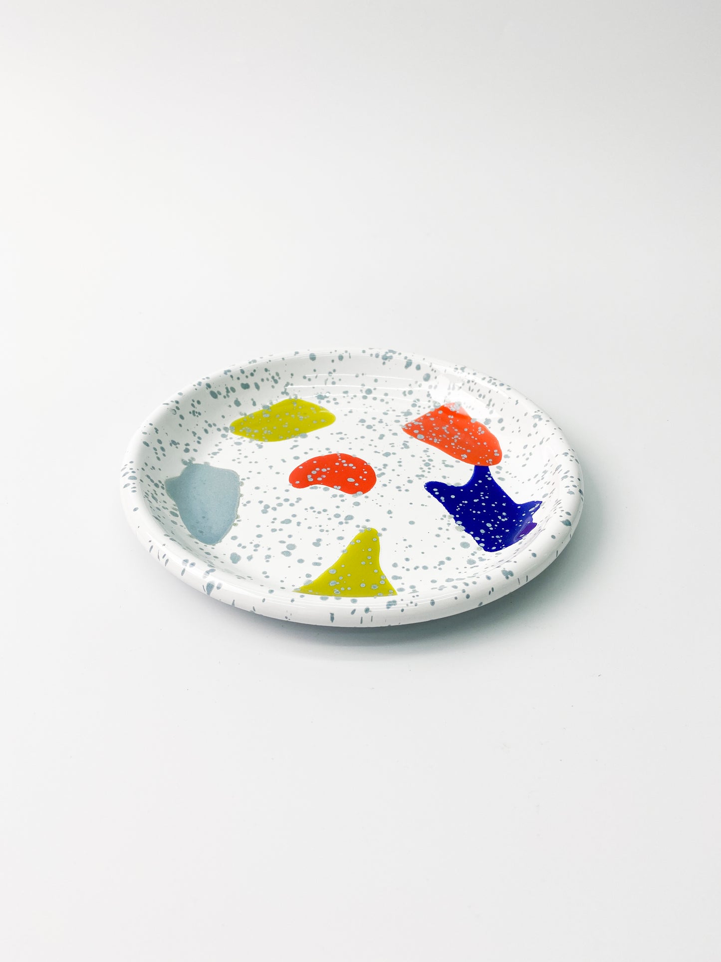 土耳其手製 Bornn 琺瑯小碟｜ Handmade in Turkey Bornn Kids & Family Plate (White)