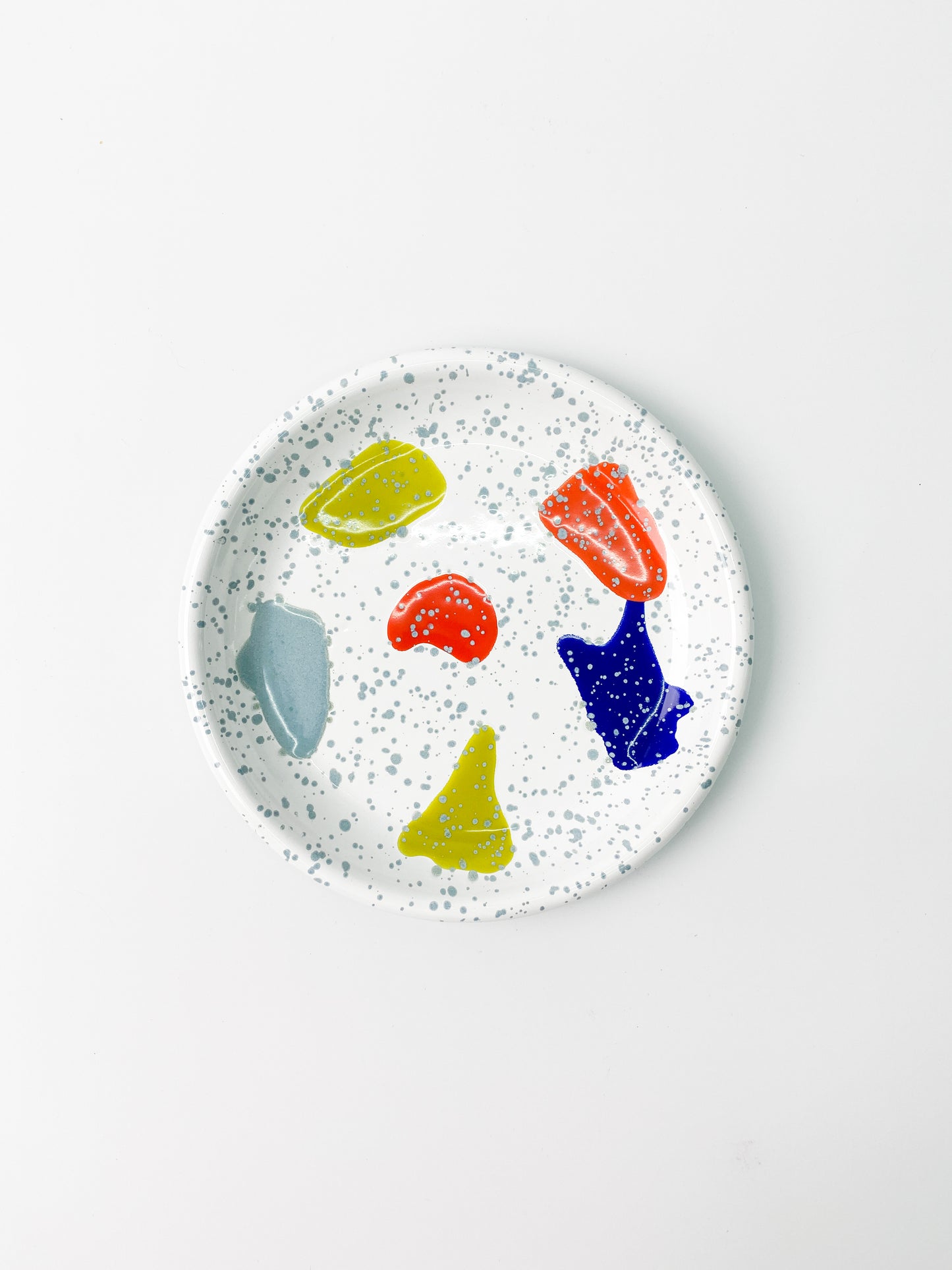 土耳其手製 Bornn 琺瑯小碟｜ Handmade in Turkey Bornn Kids & Family Plate (White)
