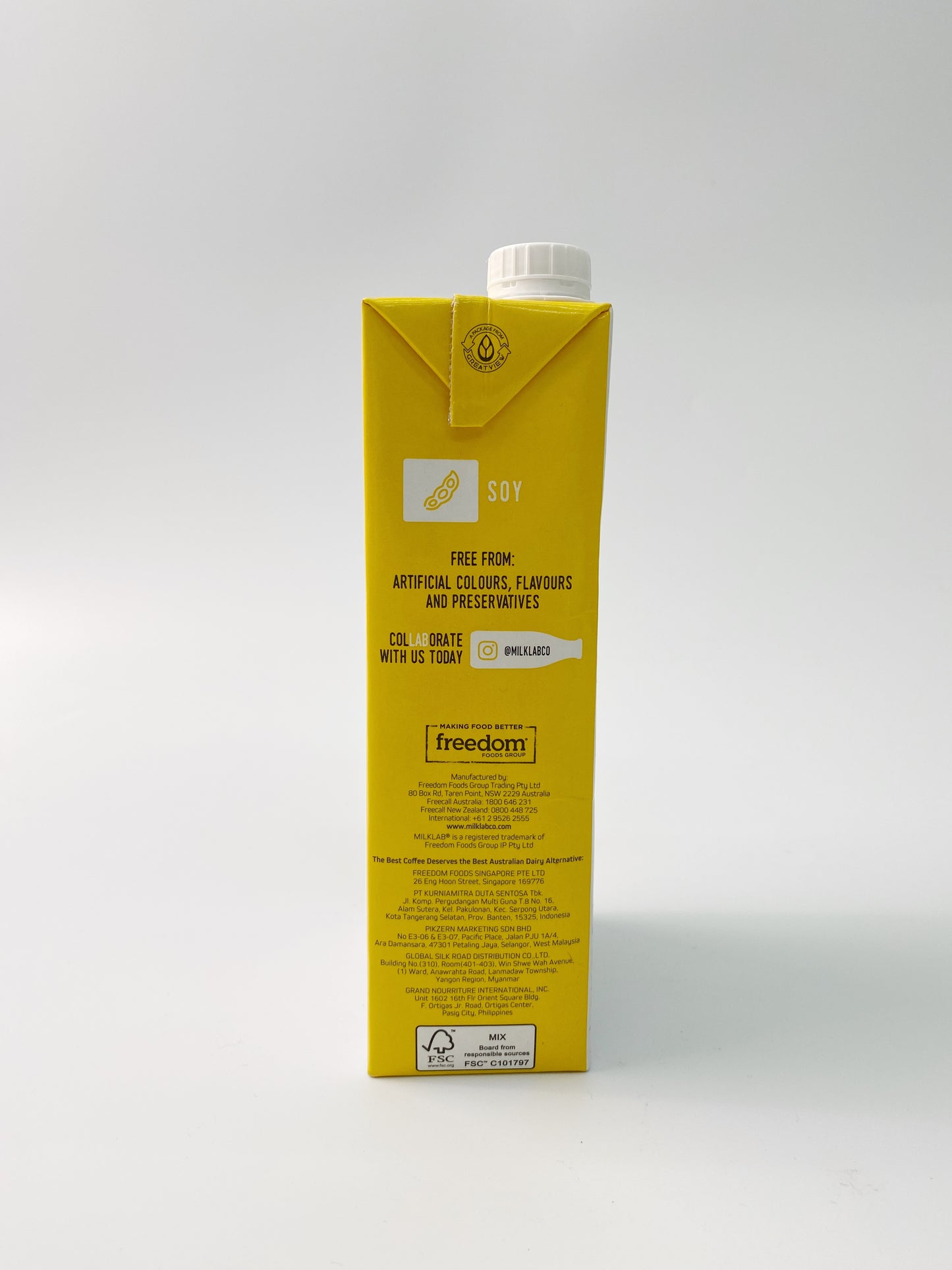 MilkLab Soy豆奶 | Milk Lab Soy Milk