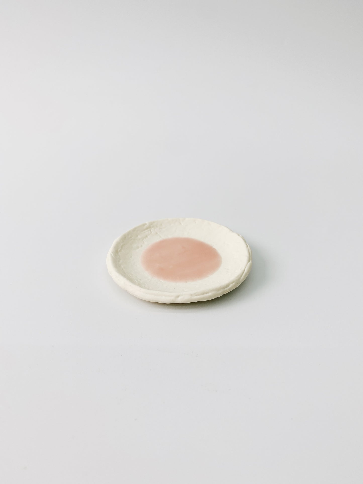 日本製瀨戶燒 香台 (淺粉色) | Japanese Seto Ware Incense Holder (Light Pink)