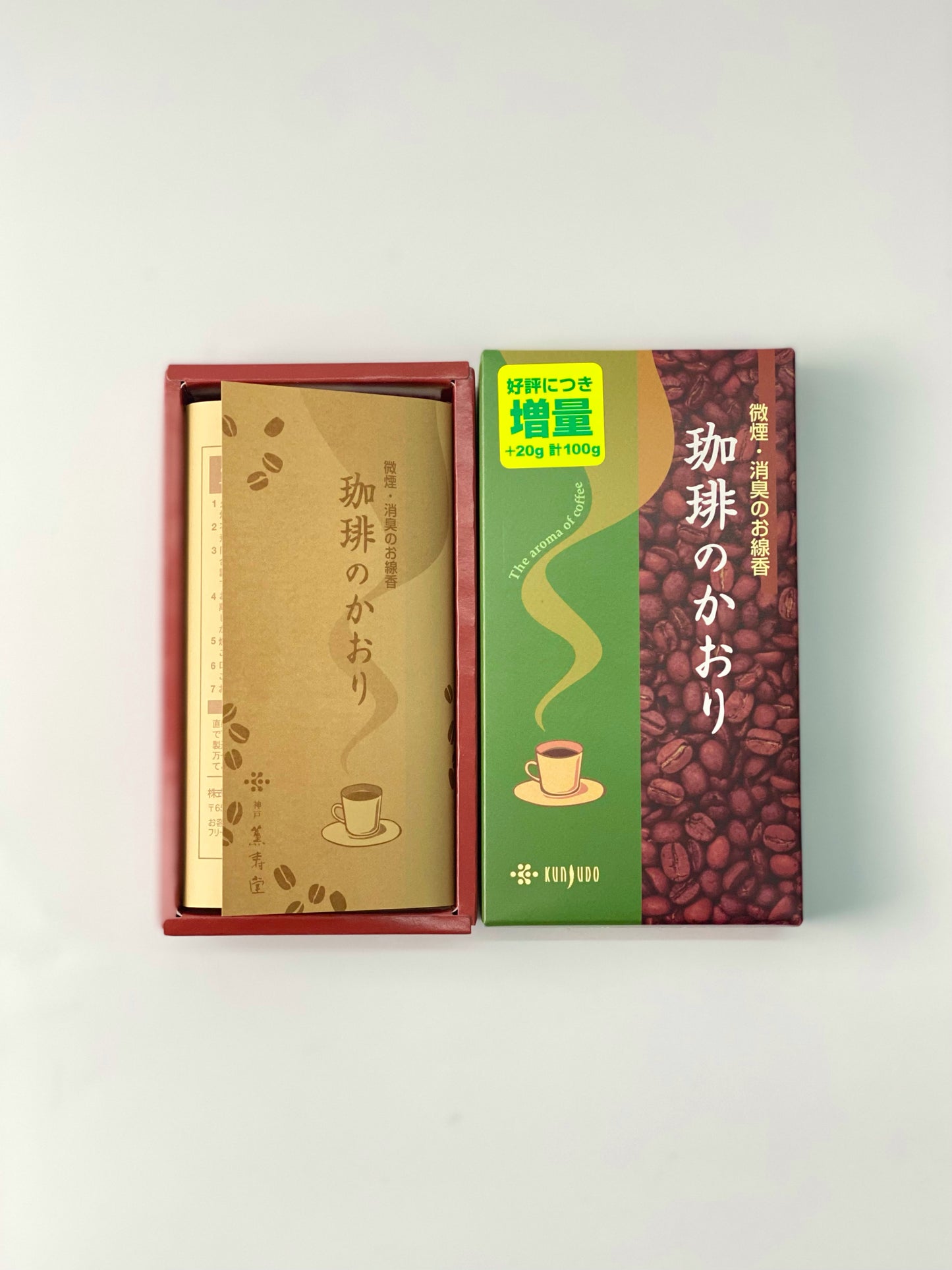 日本薰壽堂咖啡線香｜Japanese Kunjudo Coffee incense