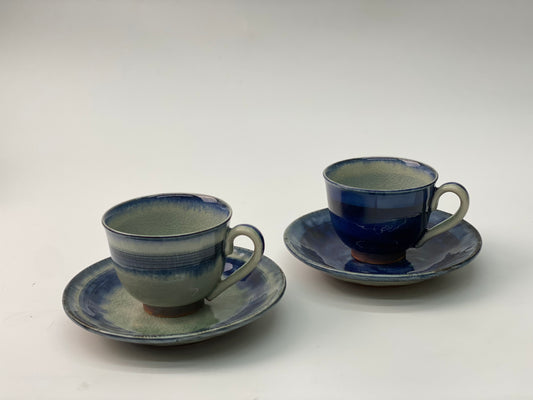 日本製瀨戶燒 修和窯杯碟套裝｜Japanese Seto Ware Shuho Kiln Mug and Plate Set