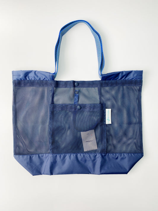 Informal Bag Mesh Checkout Bag Size M (Navy)