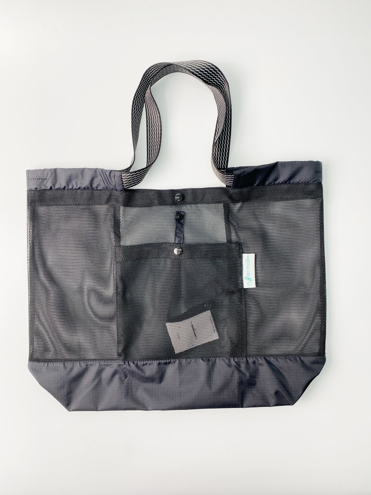 Informal Bag Mesh Checkout Bag Size M (Black)